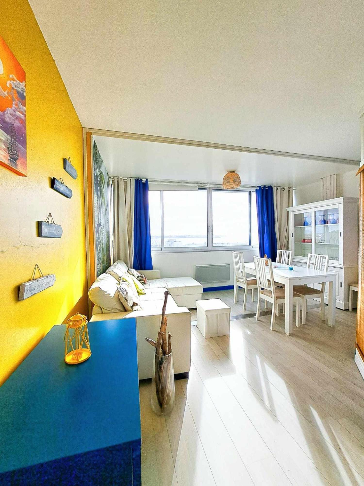 L'Escale - Vue Mer, Plage, Centre Ville, Ideal Pour Couple รัวย็อง ภายนอก รูปภาพ